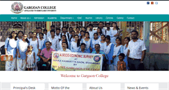 Desktop Screenshot of gargaoncollege.org